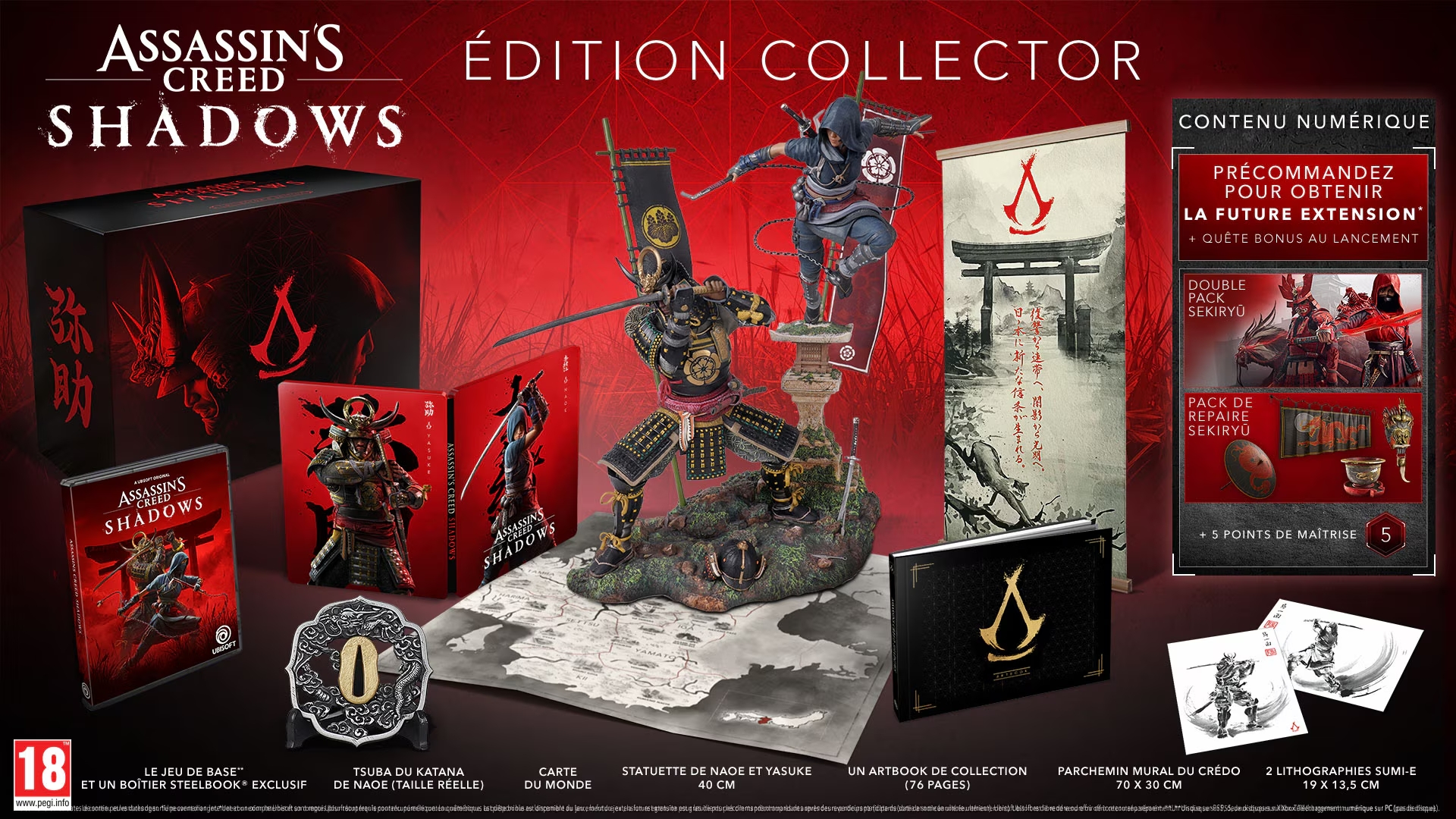 Assassins creed shadows collector nouveau 1 Assassins creed shadows collector nouveau 1