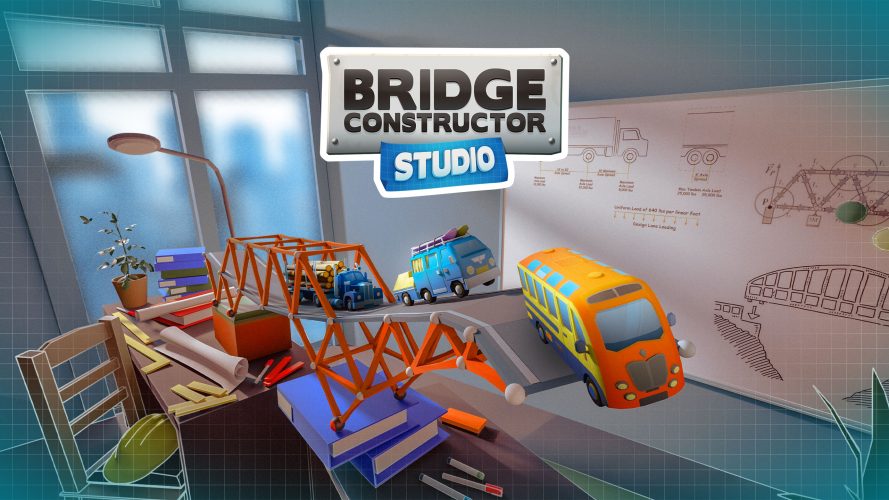 Image d\'illustration pour l\'article : Bridge Constructor Studio : Le puzzle game de ClockStone Studio et Headup arrivera l&rsquo;été prochain sur PC et consoles