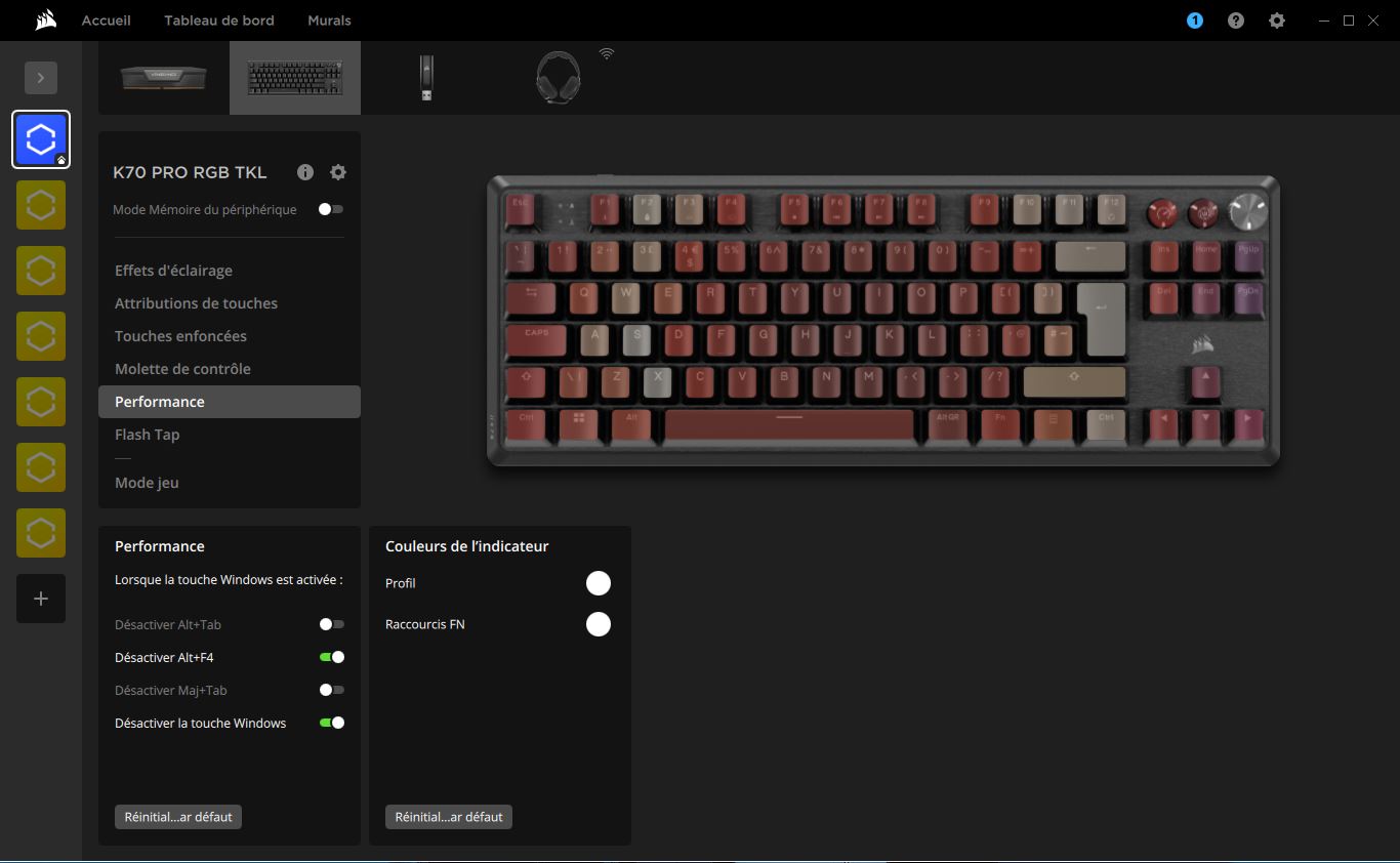 Corsair k70 pro tkl logiciel 02 7 Corsair k70 pro tkl logiciel 02 7