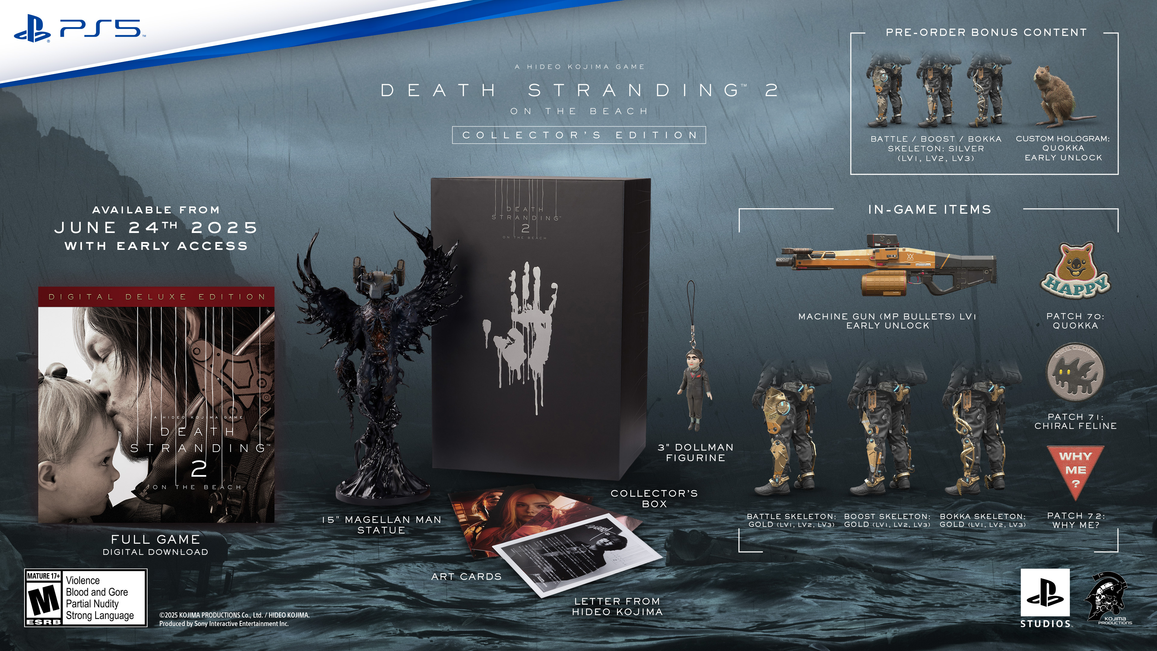 Death stranding 2 on the beach collector edition 1 Death stranding 2 on the beach collector edition 1