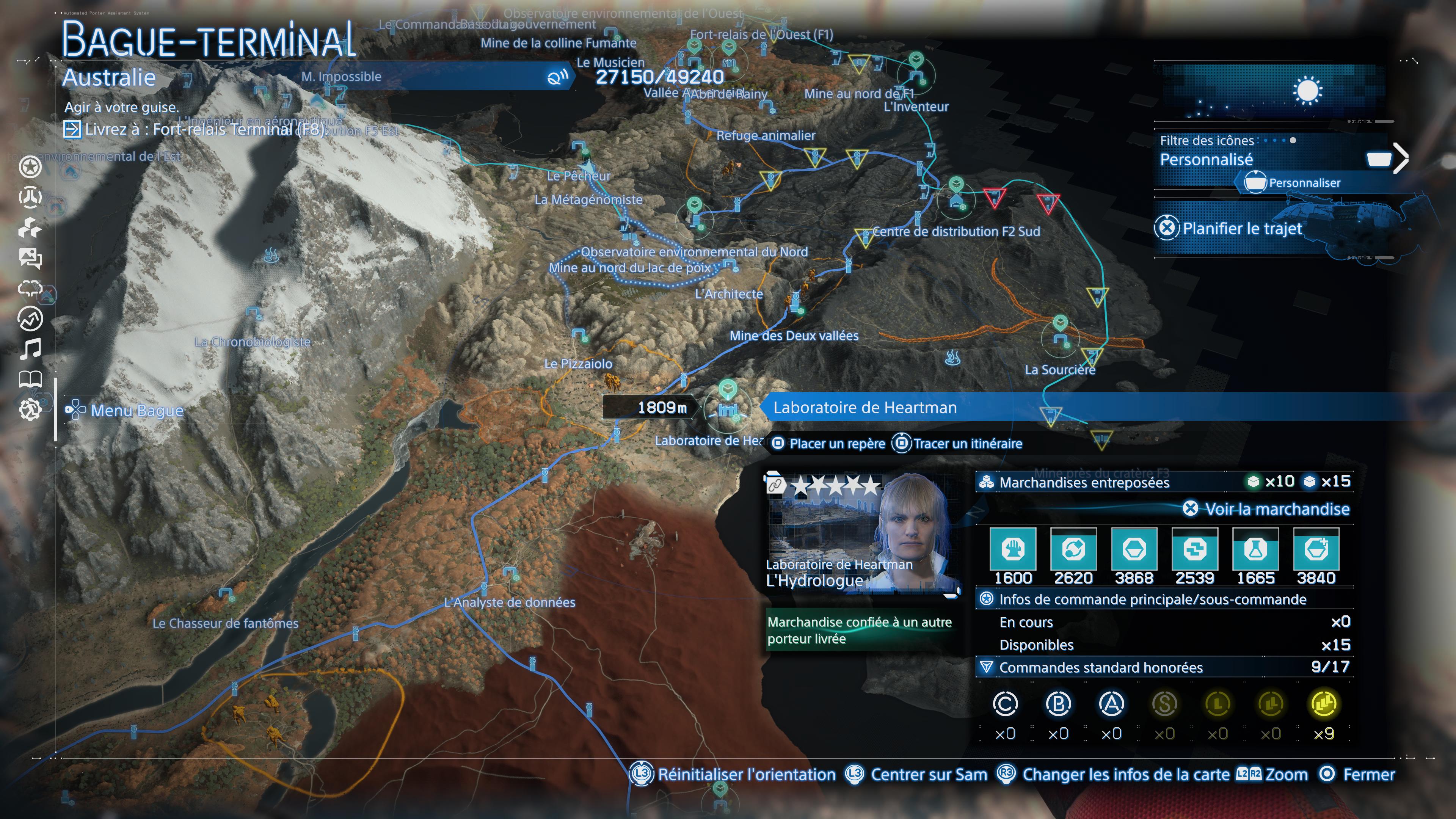 Death stranding 2 on the beach prepper australie map 11 39 Death stranding 2 on the beach prepper australie map 11 39