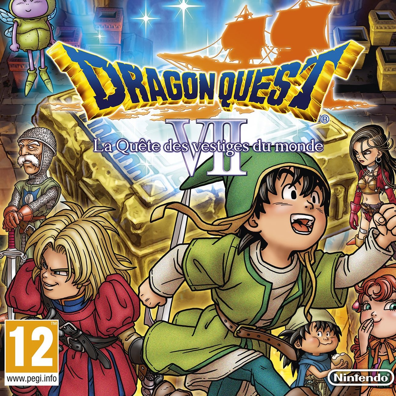 Jaquette de Dragon Quest VII: La Quête des Vestiges du Monde