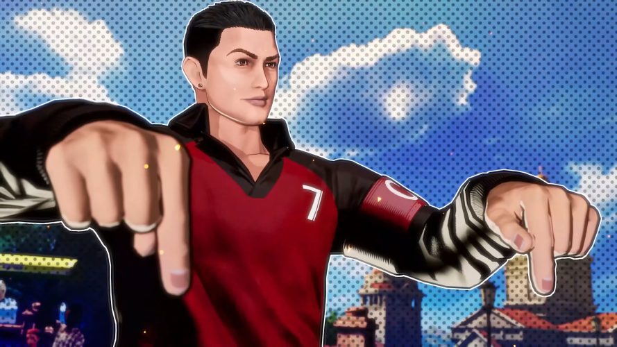 Image d\'illustration pour l\'article : Cristiano Ronaldo viendra enchaîner les reprises de volée dans Fatal Fury: City of the Wolves