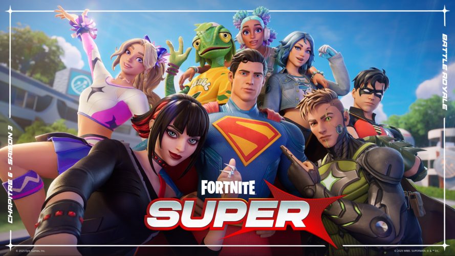Image d\'illustration pour l\'article : Fortnite Chapitre 6 Saison 3 : Les Super-Héros font leur show dans la nouvelle saison du Battle Royale