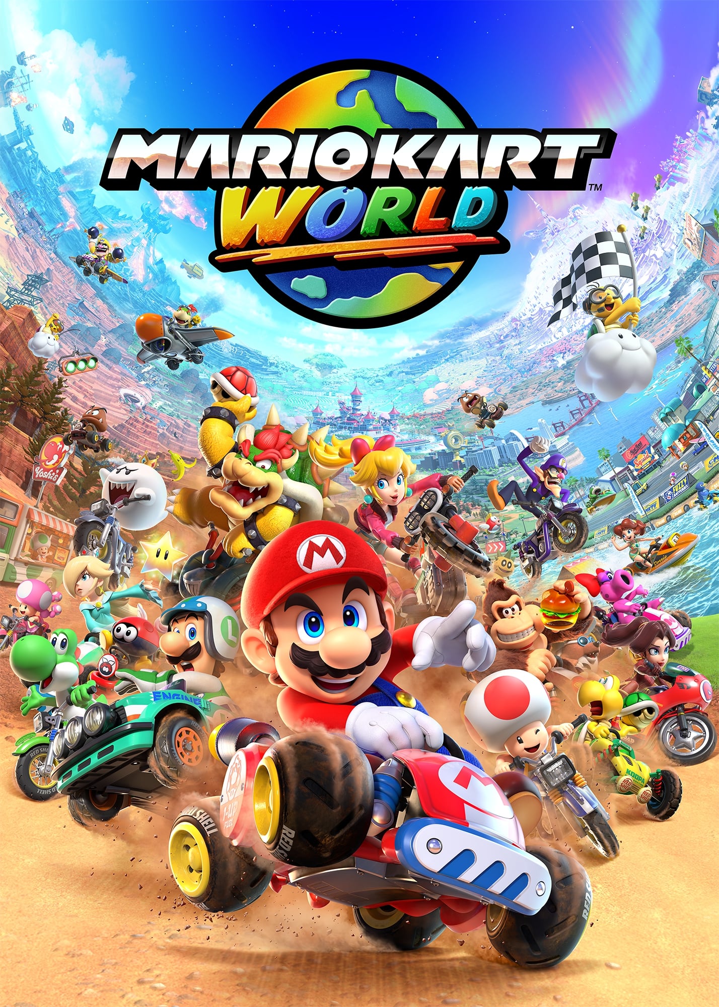 Jaquette de Mario Kart World