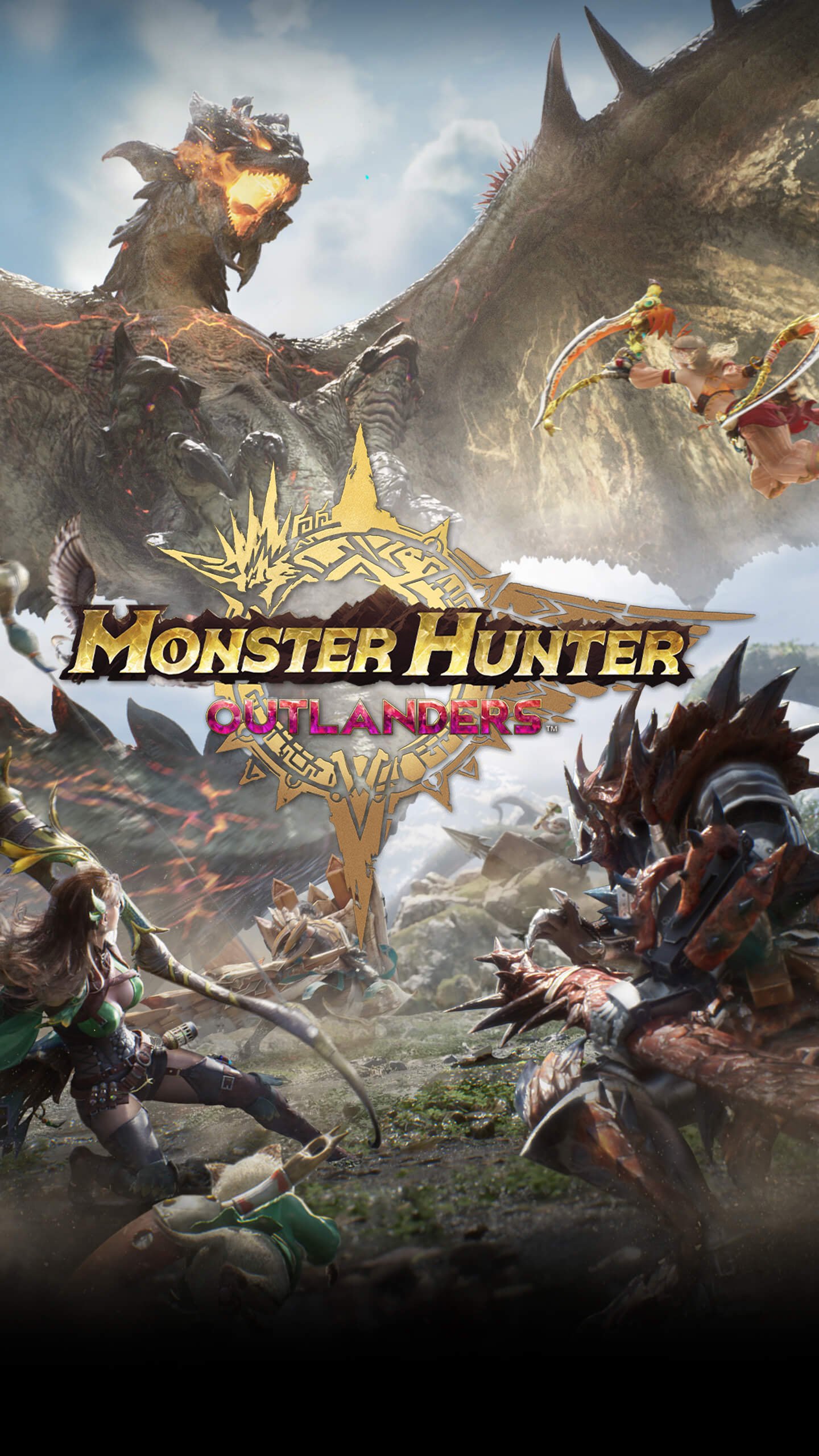 Jaquette de Monster Hunter Outlanders