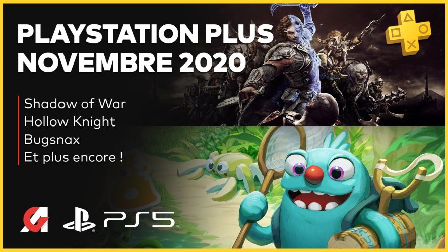 Image d\'illustration pour l\'article : PlayStation Plus : Présentation des jeux PS Plus Novembre 2020