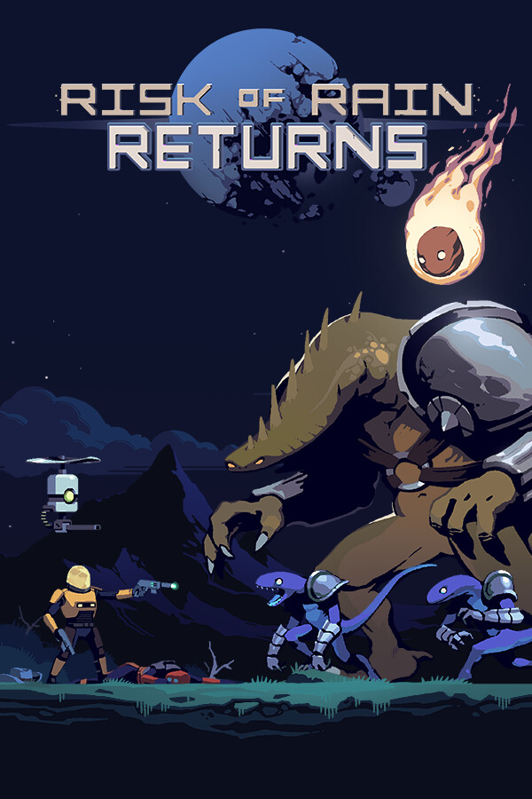 Jaquette de Risk of Rain Returns