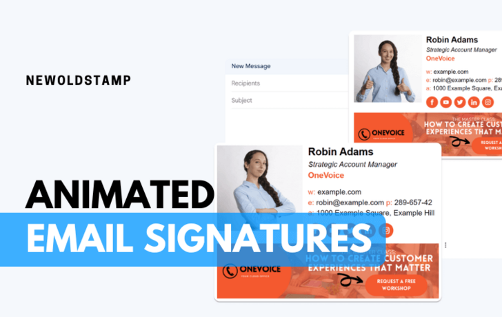 Animated Email Signature: Bring Your Emails to Life | Newoldstamp