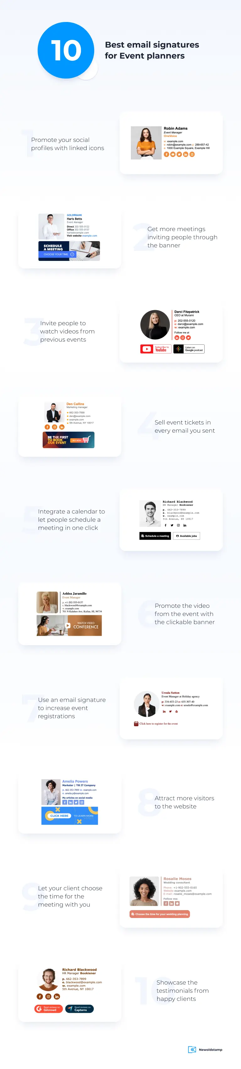 Best email signature examples