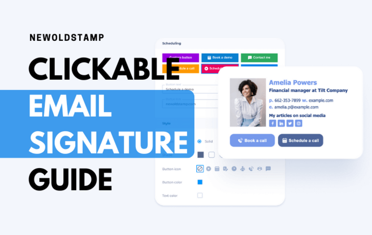 Clickable Email Signature: A Complete Guide | Newoldstamp