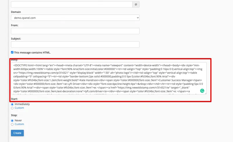 Copy the code and paste code