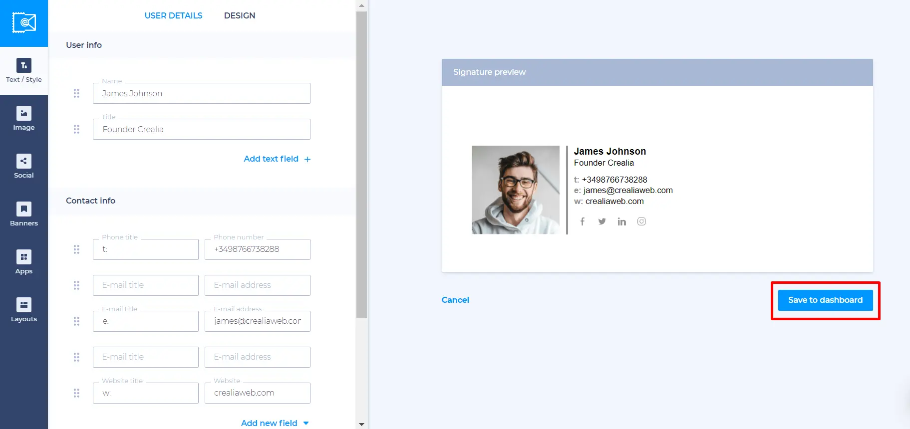 email signature generator