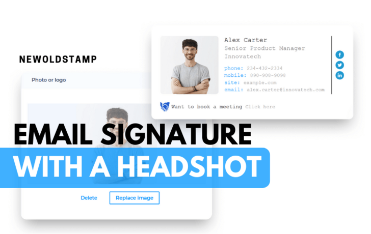Email Signature with Headshot: Elevate Your Digital Presence | NewOldStamp