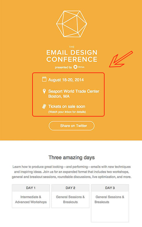 event email invitations