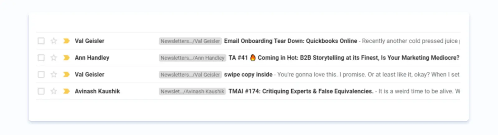 email sender name
