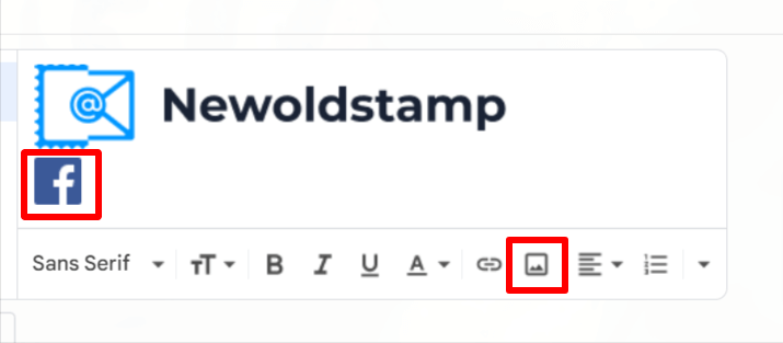 Adding the image to your email signature