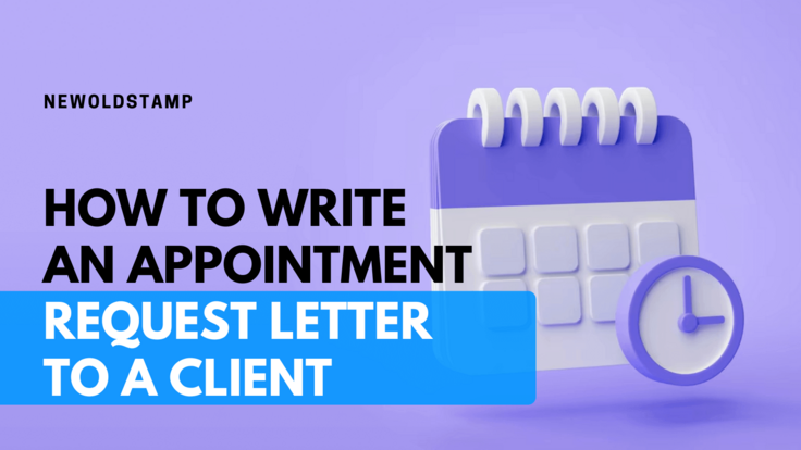 How to Write an Appointment Request Letter to a Client