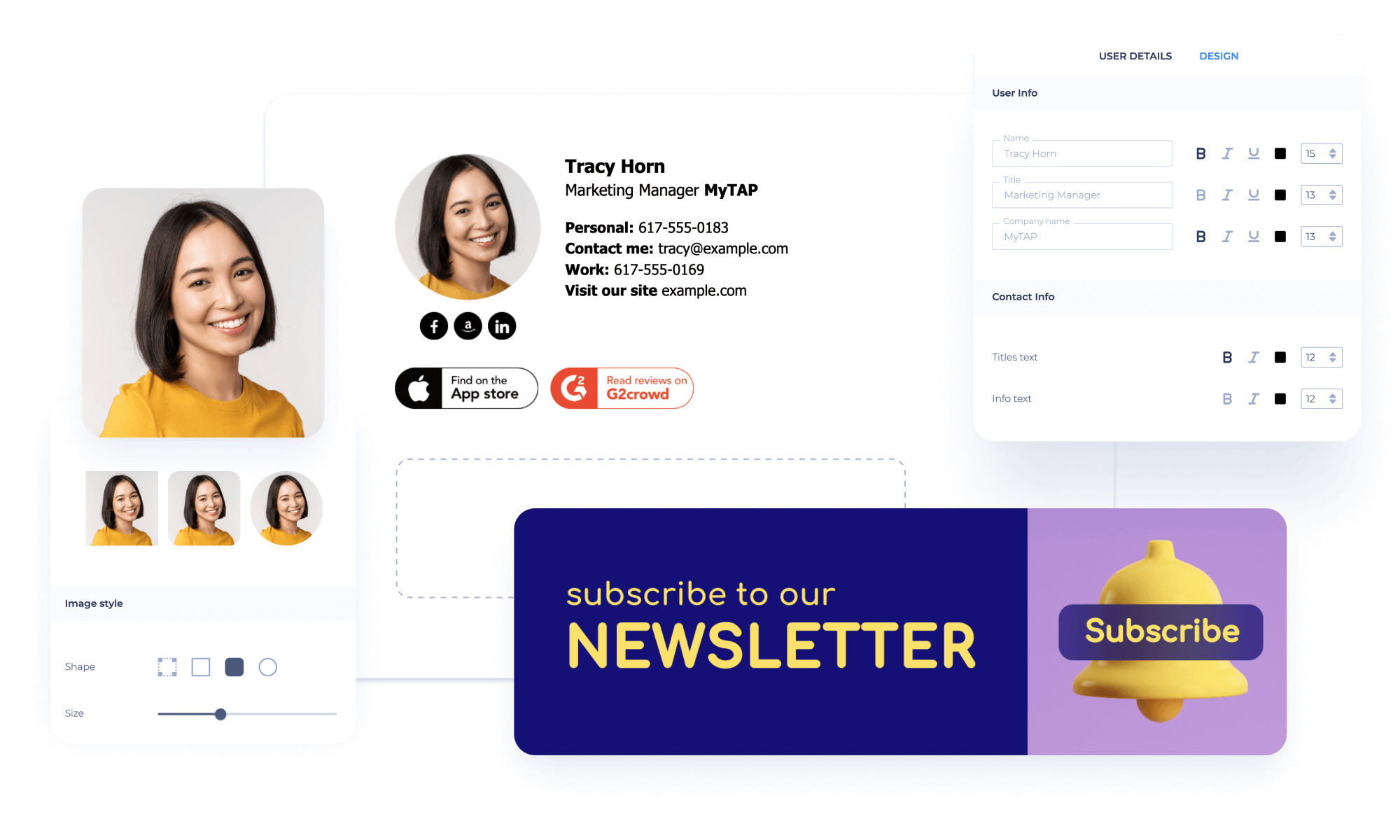 Enhance signature design with Newoldstamp