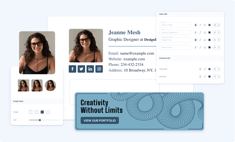 Key Benefits of a Professional Graphic Designer Email Signature: