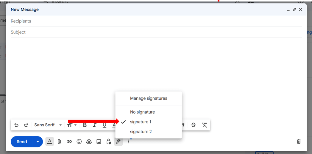 Multiple Signatures in Gmail