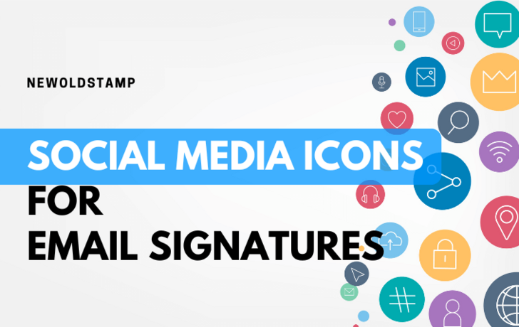Social Media Icons for Email Signatures - NEWOLDSTAMP
