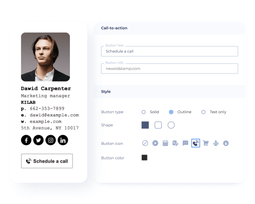 Transform leads to demos with Microsoft 365 email signatures featuring engaging call-to-action buttons for scheduling demos directly from emails