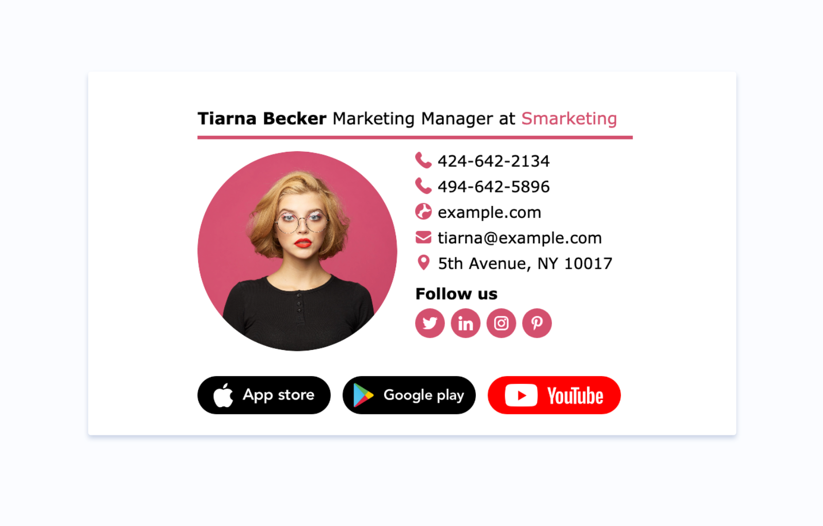 HTML email footers that look great