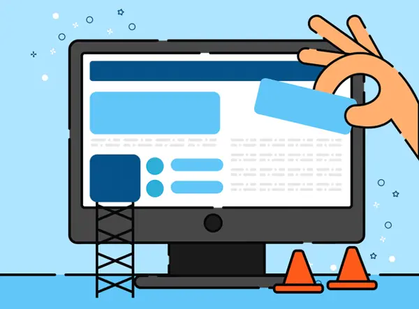 website navigation