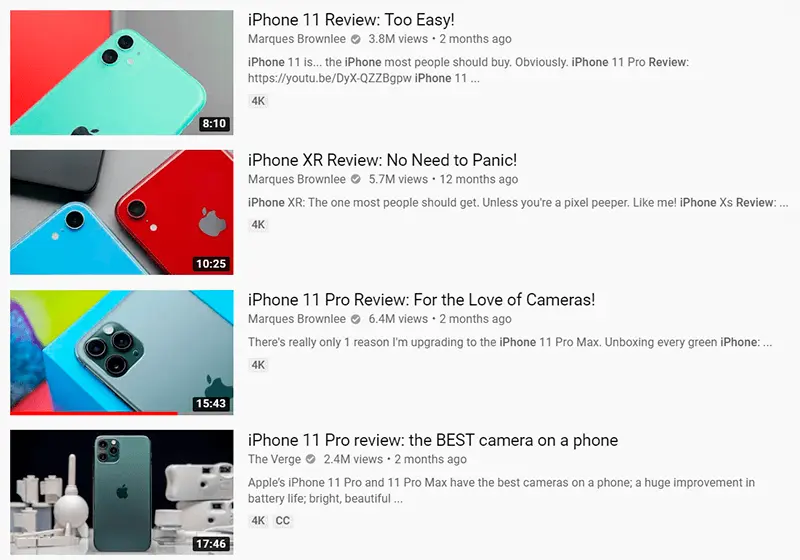 Ask bloggers to review your products on YouTube